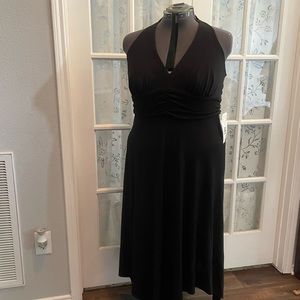 NWT “ Little Black Dress “ Halter Style Size 24